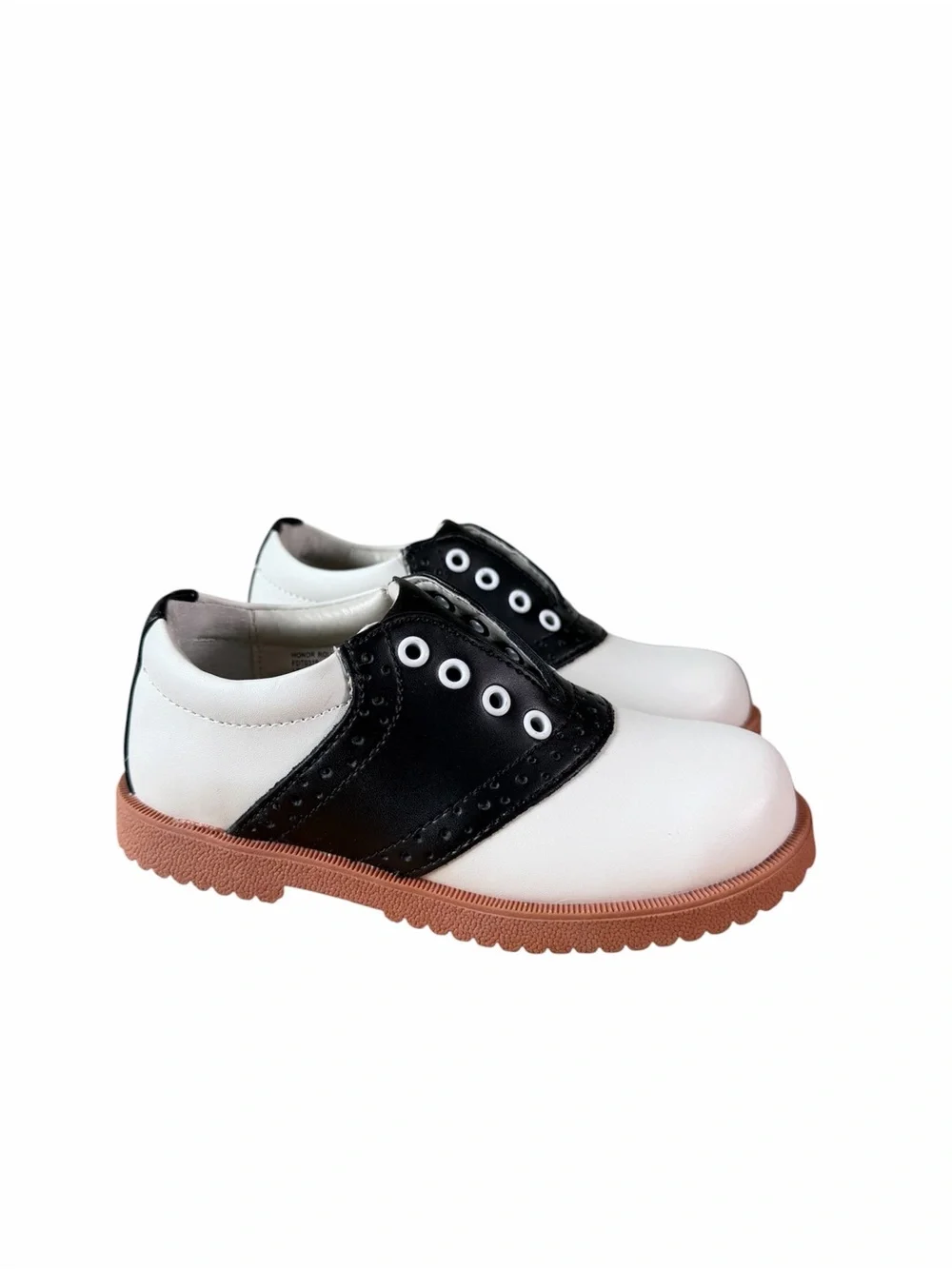 NEW! Academie Gear Honor Saddle Oxford Leather Shoes Toddler Size 11